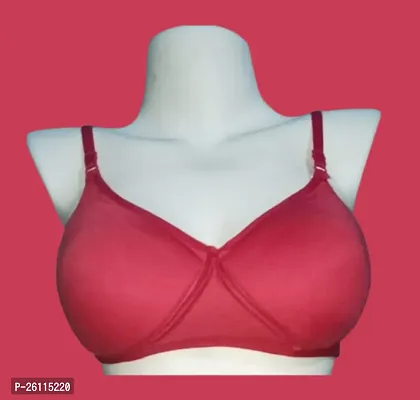 Abhiraj women's padded bra daily use red pack of 1-thumb0