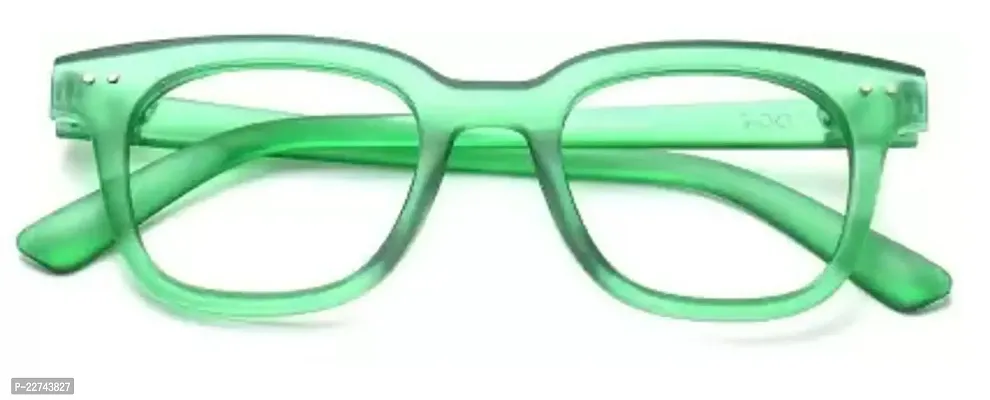 Fabulous Green Plastic Square Sunglasses For Men