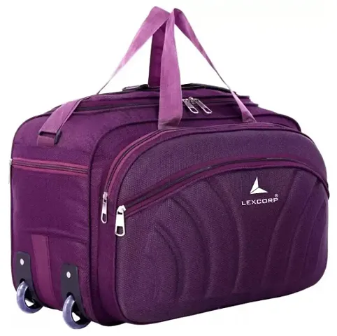 70 L Strolley Duffel Bag With Wheels Waterproof Lightweight Large Capacity