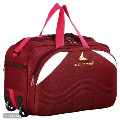 70 L Duffel With Wheels Waterproof Lightweight With Two Wheels- Regular Capacity With 3 Compartments-thumb0