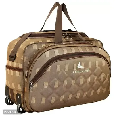 Duffel With Wheels Waterproof Lightweight With Two Wheels-Regular Capacity With 4 Compartments