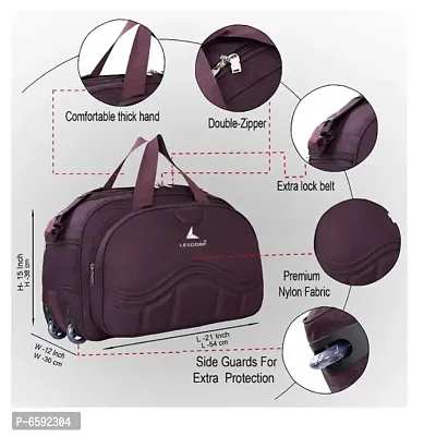 Regular Duffel Bag Capacity With 3 Compartments-thumb5