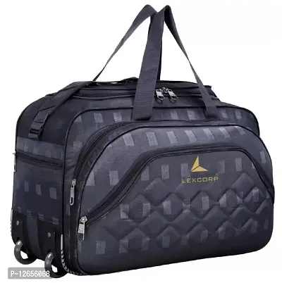 LEXCORP 70 L Duffel With Wheels Waterproof Lightweight With Two Wheels-Regular capacity-thumb0