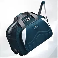 70 L Duffel With Wheels Waterproof Lightweight With Two Wheels Regular Capacity With 3 Compartments-thumb2