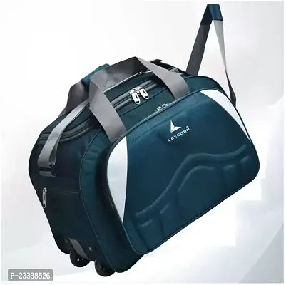 Duffel With Wheels Waterproof Lightweight With Two Wheels-Regular Capacity With 3 Compartments-thumb4