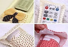 Remote Cover/TV, Air Conditioner, D2H, DTH Remote Control Dust Cover (Pack of 3) Multicolour-thumb1