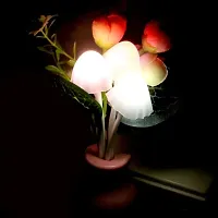 Mushroom Shape Colour Changing LED Night Light Lamp, with on-Off Switch Button (Pack off 3) (Design may be slightly different)-thumb2