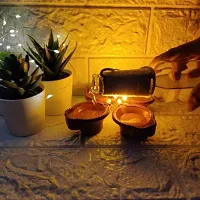 Diyas for Home Decoration|Water Sensor Diyas for Diwali Decoration (Pack of 12) (Get Free Shree Sampoorna Sarav Kasta Niwaran Yantra)-thumb4