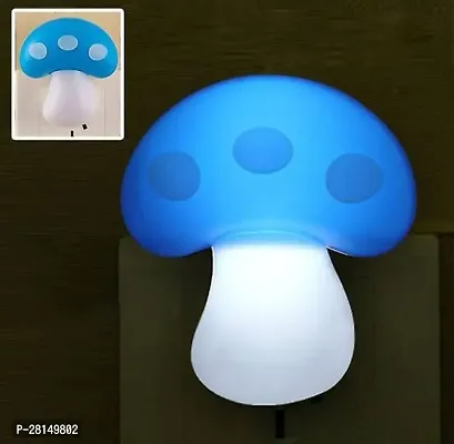 Mushroom Shaped Design Night Light for Bed Lamp Home Decor for Kids Favourite Birthday Party Return Gifts (Assorted) (Pack of 2)-thumb3