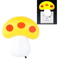 Mushroom Shaped Design Night Light for Bed Lamp Home Decor for Kids Favourite Birthday Party Return Gifts (Assorted) (Pack of 2)-thumb3
