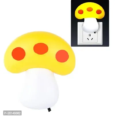 Mushroom Shaped Design Night Light for Bed Lamp Home Decor for Kids Favourite Birthday Party Return Gifts (Assorted) (Pack of 2)-thumb4