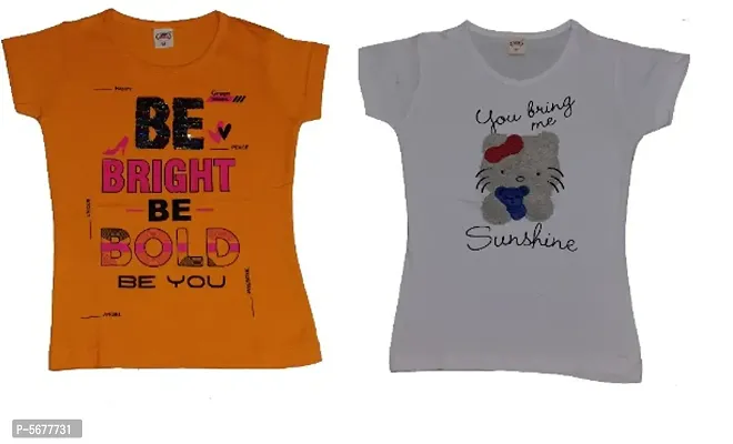 Kids T-shirt Size 28(5-6 Years) Pack of 2-thumb0