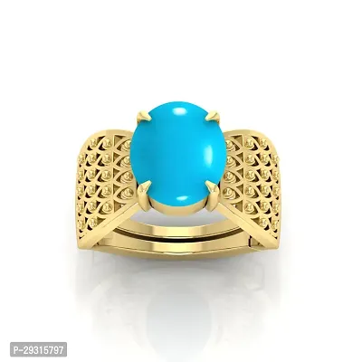 Reliable Turquoise Brass Crystal Rings For Women And Men-thumb0