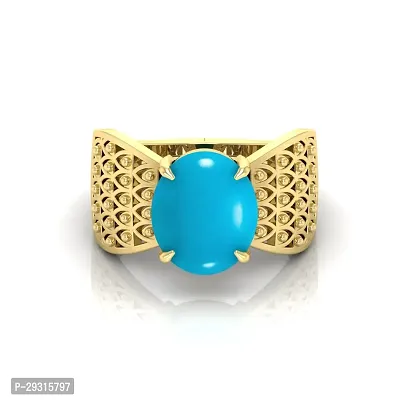 Reliable Turquoise Brass Crystal Rings For Women And Men-thumb3