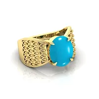 Reliable Turquoise Brass Crystal Rings For Women And Men-thumb3