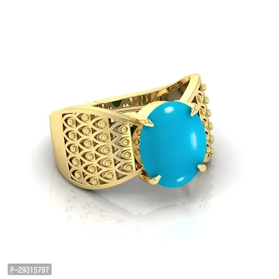 Reliable Turquoise Brass Crystal Rings For Women And Men-thumb4