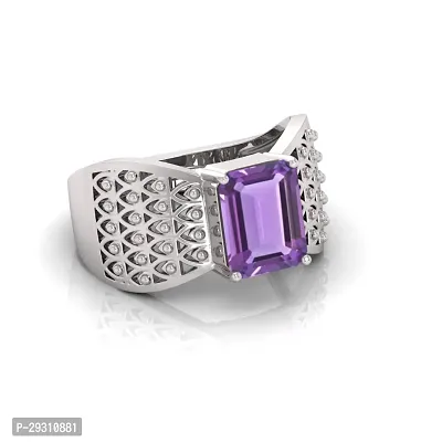 Reliable Purple Brass Crystal Rings For Women And Men