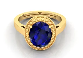 AMG GEMS 3.25 To 21.25 Ratti Neelam Stone Ring-thumb3