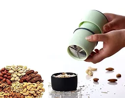 Xiran Plastic 3 in 1 fatest Dry Fruit Cutter Pepar Grinder Slicer Steel 3 Blade Dry Fruit Cutter, Dry Fruits Slicer, Almond Slicer, Nut Slicer, Kitchen Gadgets - Multicolour (Dry Fruit Cutter)-thumb4