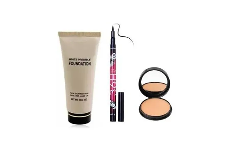 Most Loved Foundation For Fair Gold Skinned Tone With Makeup Essential Combo