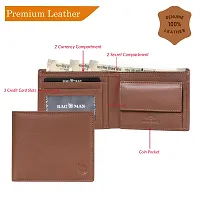 BAGMAN Men's Genuine Leather Wallet | Elegant and Stylist Wallet with RFID Protected-thumb4