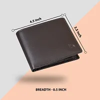 BAGMAN Men's Genuine Leather Wallet | Elegant and Stylist Wallet with RFID Protected-thumb2