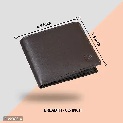 BAGMAN Men's Genuine Leather Wallet | Elegant and Stylist Wallet with RFID Protected-thumb3