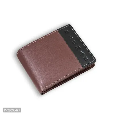 BAGMAN Men's Wallet - Genuine Leather Bi-fold Wallet | RFID Protected - Wallet for Men-thumb0