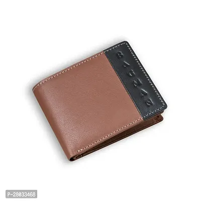 BAGMAN Mens Wallet - Genuine Leather Bi-fold Wallet   RFID Protected - Wallet for Men-thumb0