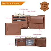 BAGMAN Wallet for Men   Genuine Leather Bi-fold Wallet-thumb1