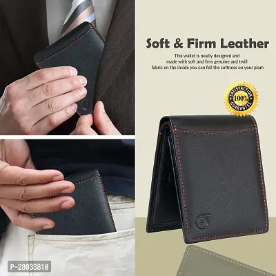 BAGMAN Wallet for Men   Genuine Leather Bi-fold Wallet-thumb5