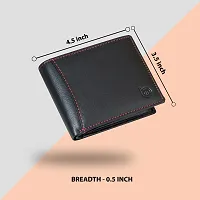 BAGMAN Wallet for Men   Genuine Leather Bi-fold Wallet-thumb1