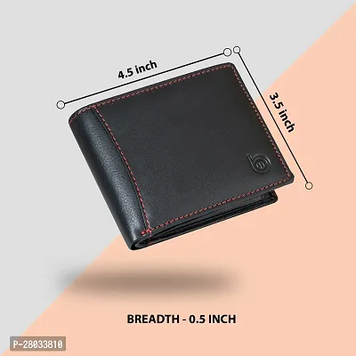 BAGMAN Wallet for Men   Genuine Leather Bi-fold Wallet-thumb2