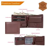 BAGMAN Wallet for Men   Genuine Leather Bi-fold Wallet-thumb1