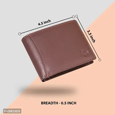 BAGMAN Wallet for Men   Genuine Leather Bi-fold Wallet-thumb4