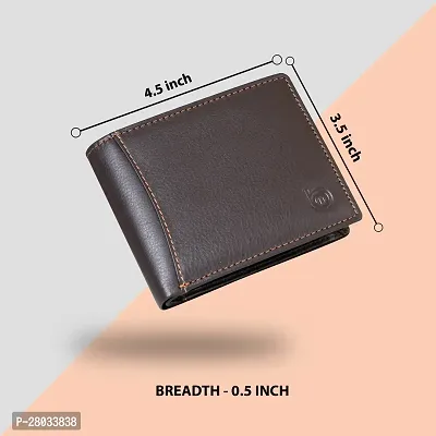 BAGMAN Wallet for Men | Genuine Leather Bi-fold Wallet-thumb3