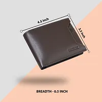 BAGMAN Genuine Leather Wallets for Men   RFID Protected Leather Wallet-thumb2