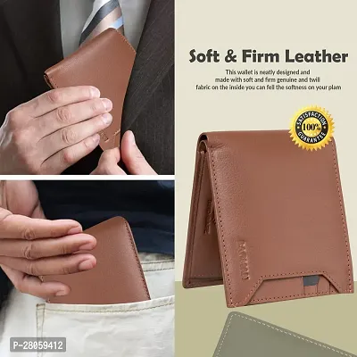 BAGMAN Genuine Leather Wallets for Men   RFID Protected Leather Wallet-thumb4