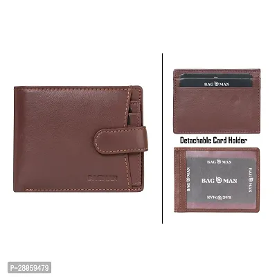 BAGMAN Men's Genuine Leather Wallet-thumb3