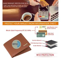 BAGMAN RFID Protected Leather Wallet for Men-thumb1