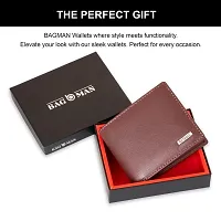 BAGMAN RFID Protected Leather Wallet for Men-thumb3