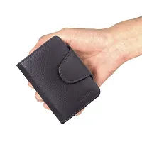 BAGMAN 13 Slots Leather Credit Card Holder Wallet for Men  Women (11 x 8.5 x 2.6 cm)-thumb2