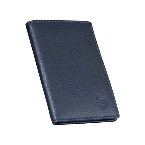 BAGMAN RFID Protected Leather Credit Card Holder Wallet for Men Women