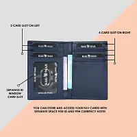 BAGMAN RFID Protected Leather Credit Card Holder Wallet for Men Women-thumb3