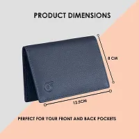 BAGMAN RFID Protected Leather Credit Card Holder Wallet for Men Women-thumb4