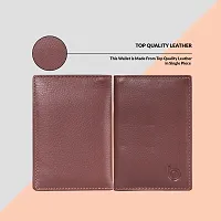 BAGMAN RFID Protected Leather Credit Card Holder Wallet for Men Women-thumb2