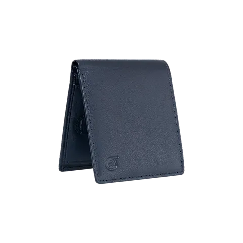 Classy Faux Leather Textured Two Fold Wallet