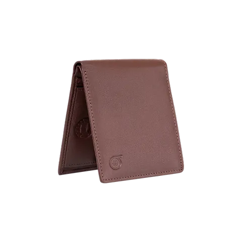 Classy Faux Leather Textured Two Fold Wallet