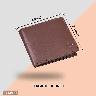 BAGMAN Mens Genuine Leather Wallet with RFID Safety   Gift Wallet-thumb5