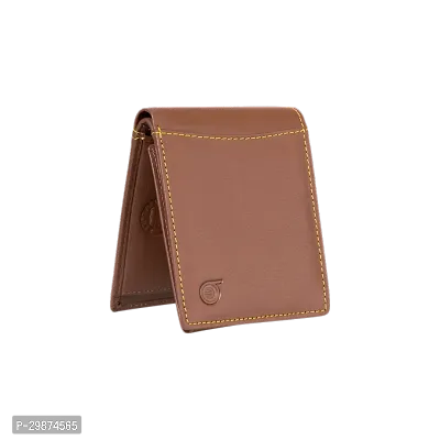 BAGMAN Leather Wallet for Men, 6 Card Slot-thumb0